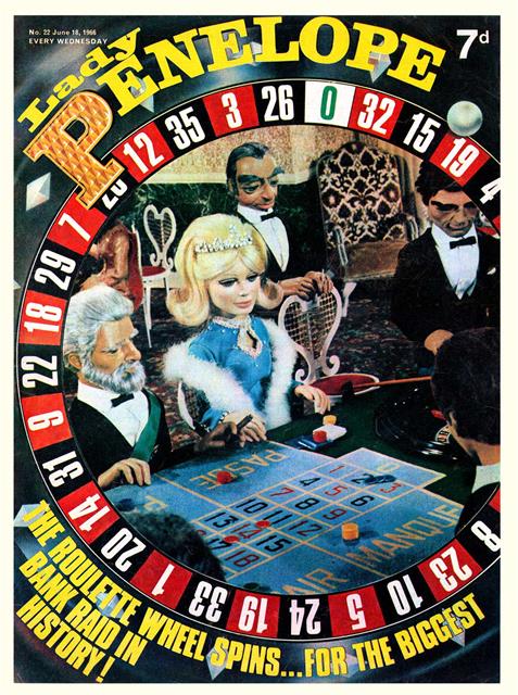 Lady Penelope #22 comic cover