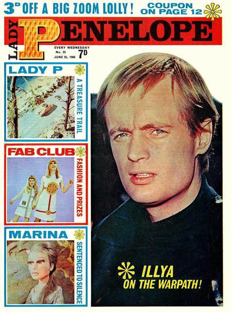 Lady Penelope #23 comic cover