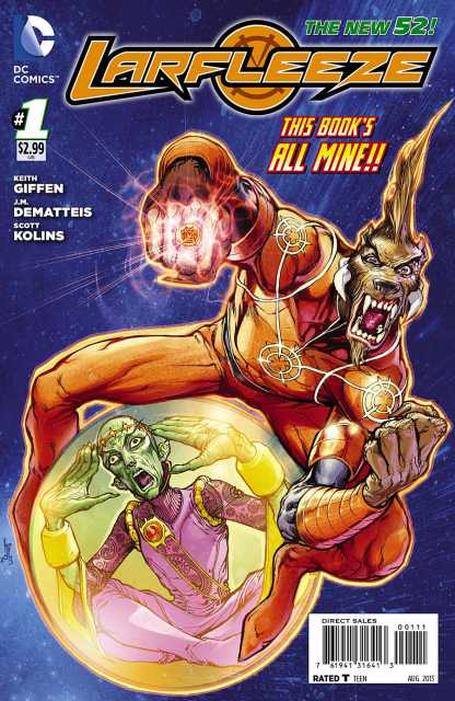 Larfleeze #1 comic cover