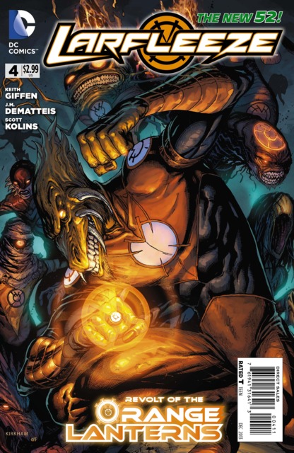 Larfleeze #4 comic cover