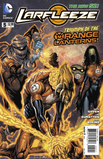 Larfleeze #5 comic cover