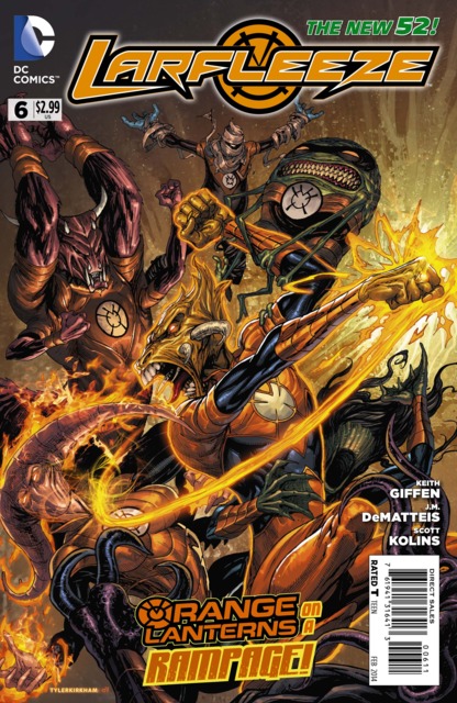 Larfleeze #6 comic cover