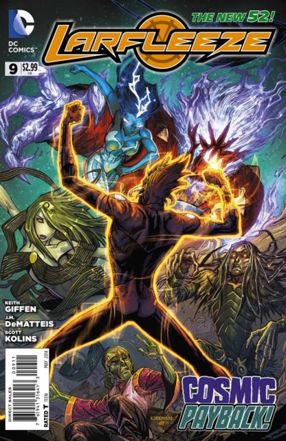 Larfleeze #9 comic cover