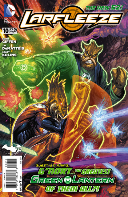 Larfleeze #10 comic cover