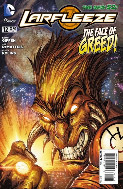 Larfleeze #12 comic cover