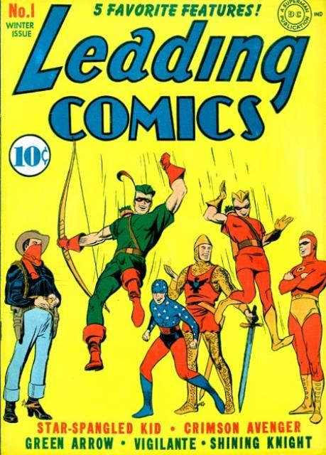 Leading Comic #1 comic cover