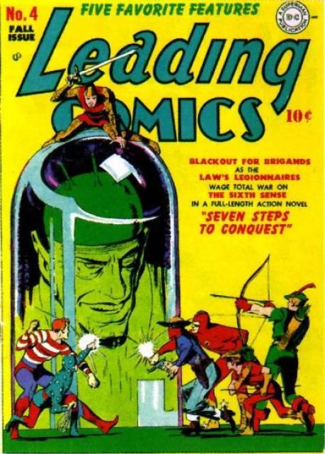 Leading Comic #4 comic cover
