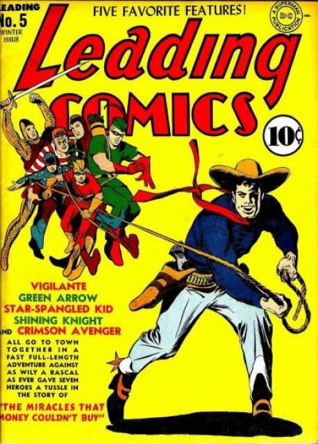 Leading Comic #5 comic cover