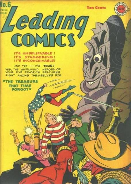 Leading Comic #6 comic cover
