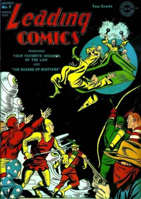 Leading Comic #7 comic cover
