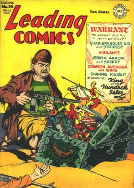 Leading Comic #10 comic cover