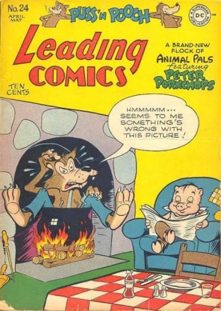 Leading Comic #24 comic cover