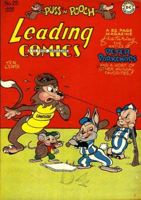 Leading Comic #25 comic cover