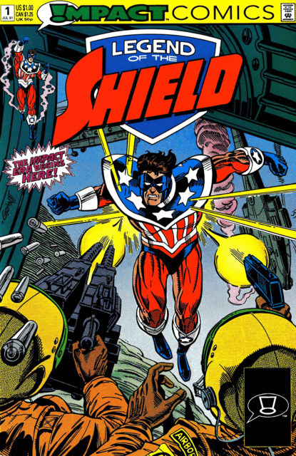 Legend of the Shield #1 comic cover