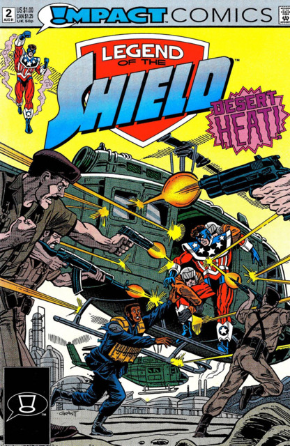 Legend of the Shield #2 comic cover