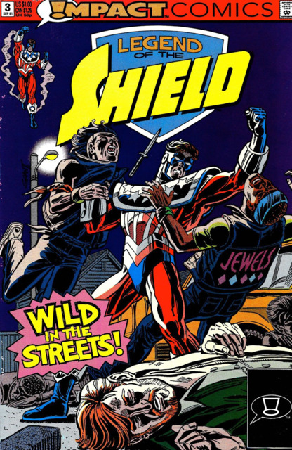 Legend of the Shield #3 comic cover