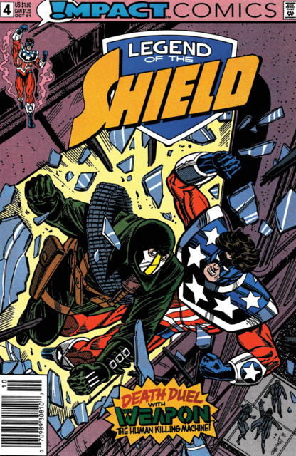 Legend of the Shield #4 comic cover