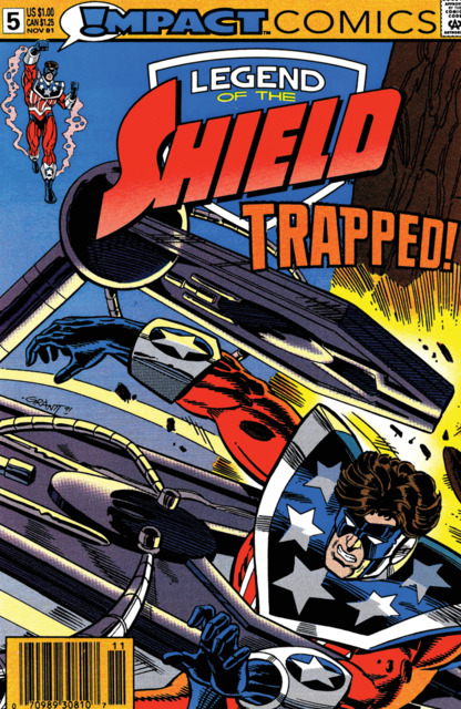 Legend of the Shield #5 comic cover