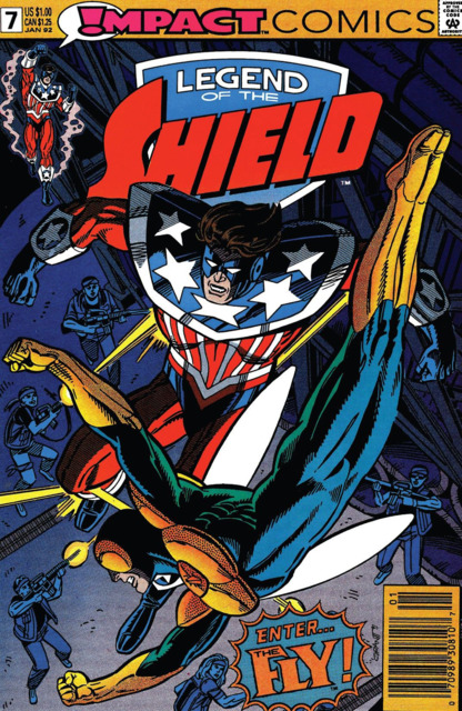 Legend of the Shield #7 comic cover