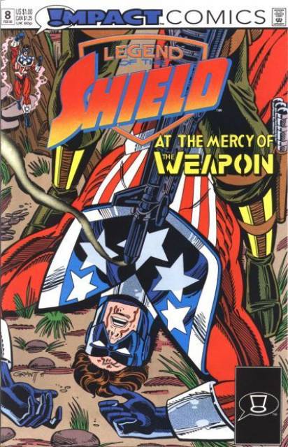 Legend of the Shield #8 comic cover