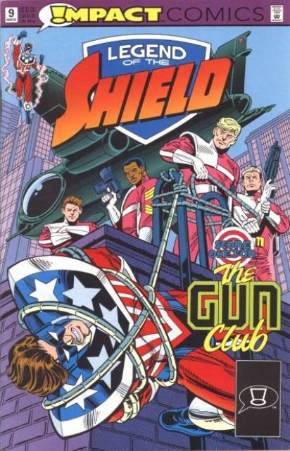 Legend of the Shield #9 comic cover