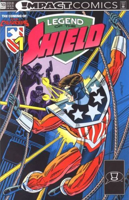 Legend of the Shield #10 comic cover