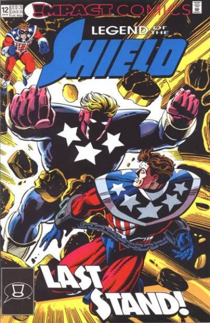 Legend of the Shield #12 comic cover