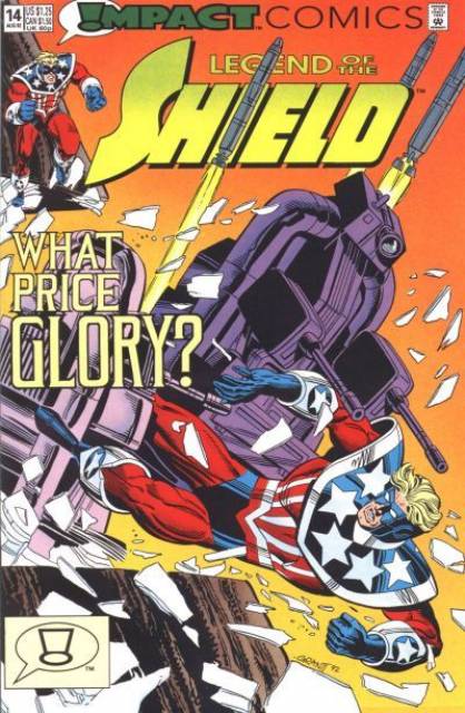 Legend of the Shield #14 comic cover