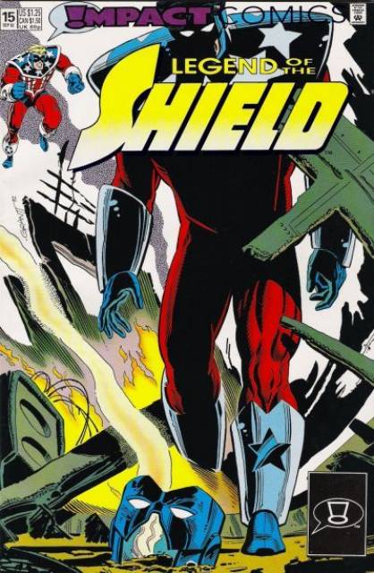 Legend of the Shield #15 comic cover