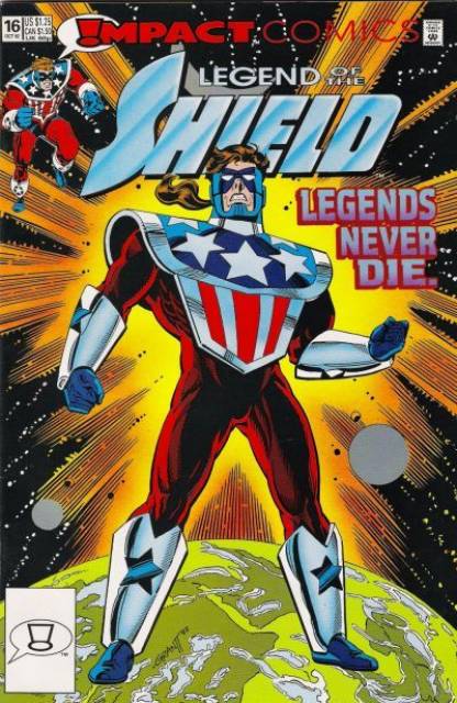 Legend of the Shield #16 comic cover