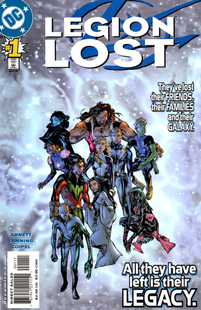 Legion Lost #1 comic cover