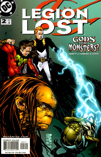 Legion Lost #2 comic cover