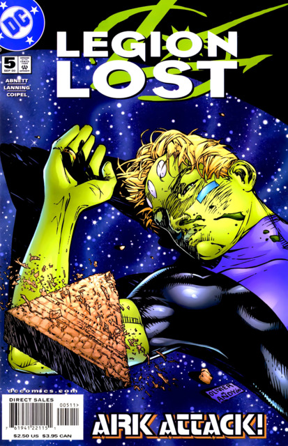 Legion Lost #5 comic cover
