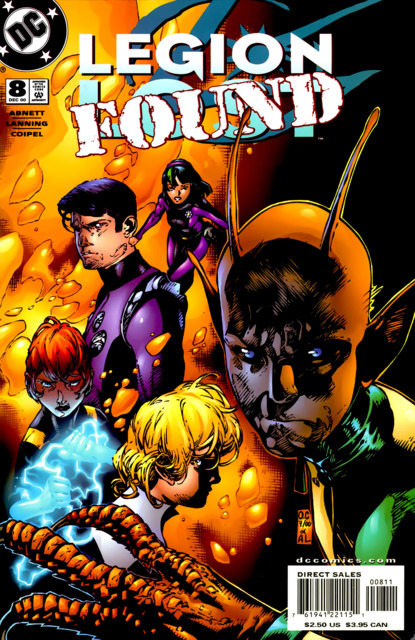 Legion Lost #8 comic cover