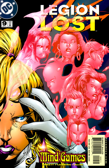 Legion Lost #9 comic cover