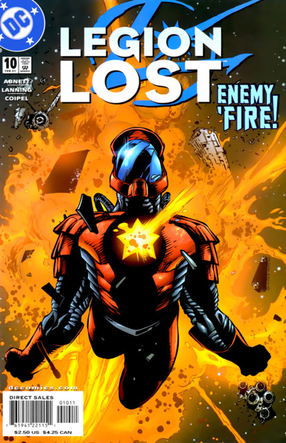 Legion Lost #10 comic cover