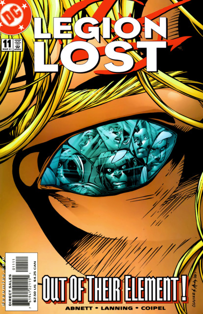 Legion Lost #11 comic cover