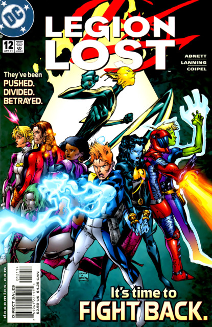 Legion Lost #12 comic cover