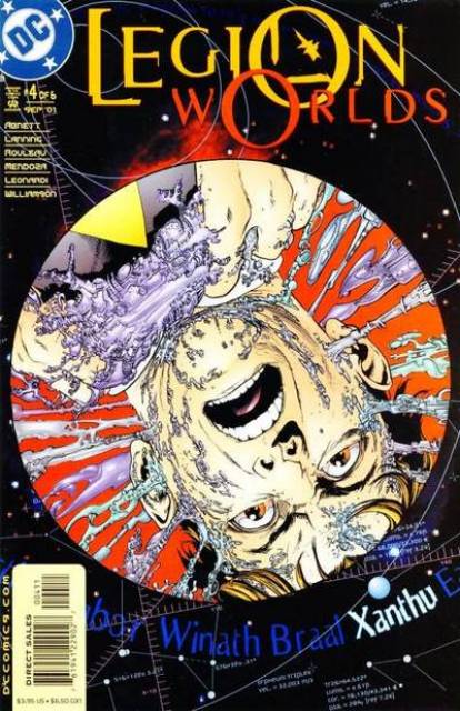 Legion Worlds #4 comic cover