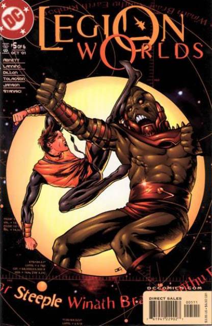 Legion Worlds #5 comic cover