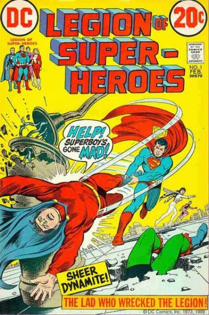 Legion of Super-Heroes Vol 1 #1 comic cover