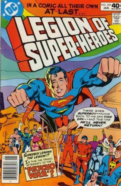 Legion of Super-Heroes Vol 2 #259 comic cover