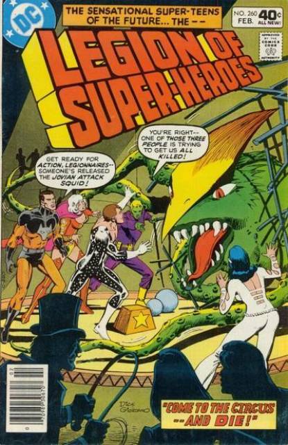 Legion of Super-Heroes Vol 2 #260 comic cover