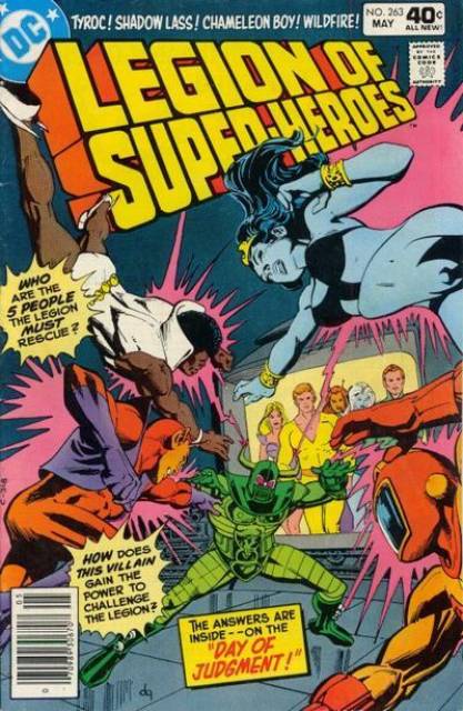Legion of Super-Heroes Vol 2 #263 comic cover