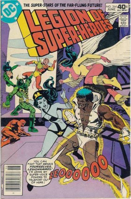 Legion of Super-Heroes Vol 2 #264 comic cover
