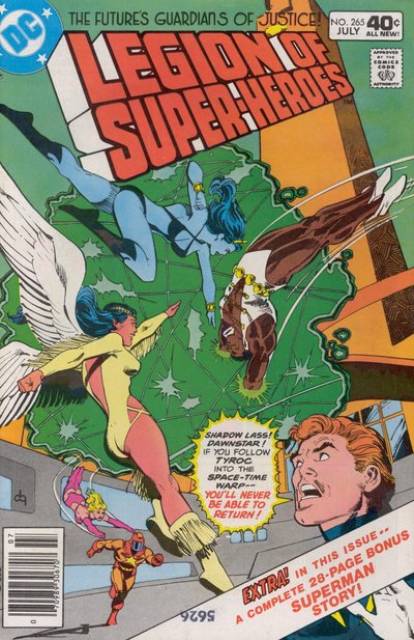 Legion of Super-Heroes Vol 2 #265 comic cover
