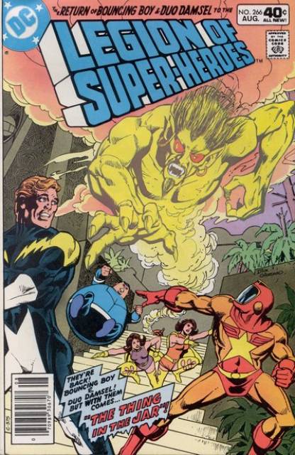 Legion of Super-Heroes Vol 2 #266 comic cover