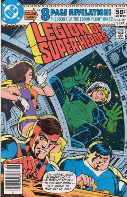 Legion of Super-Heroes Vol 2 #267 comic cover