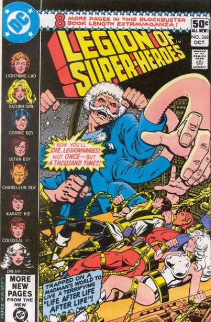 Legion of Super-Heroes Vol 2 #268 comic cover