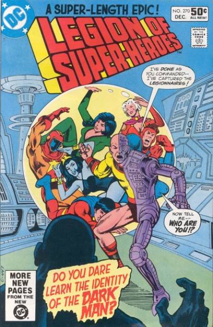 Legion of Super-Heroes Vol 2 #270 comic cover